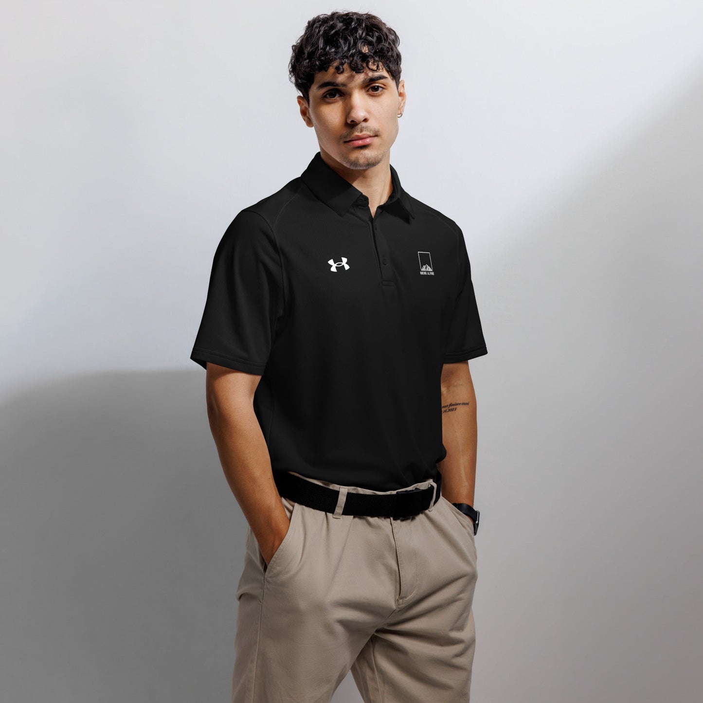 Hiking Alpine Square Under Armour® men's polo-0